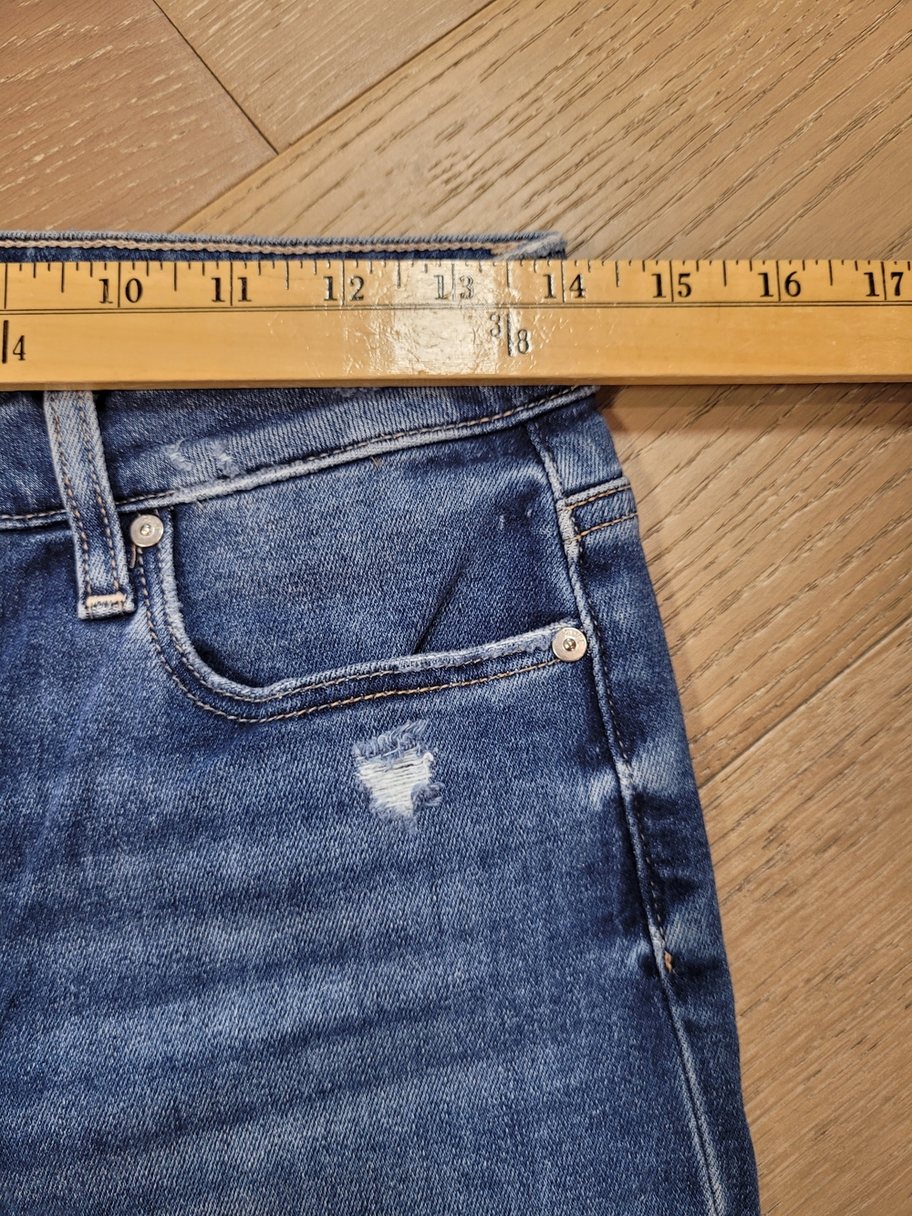 PAIGE Jeans Women's sz 28 Hoxton Slim Mid Rise Ankle Denim Jean - Picture 10 of 14